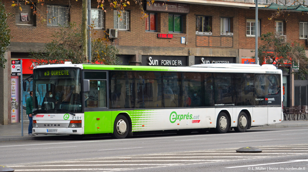 Španělsko, Setra S319NF č. 2181