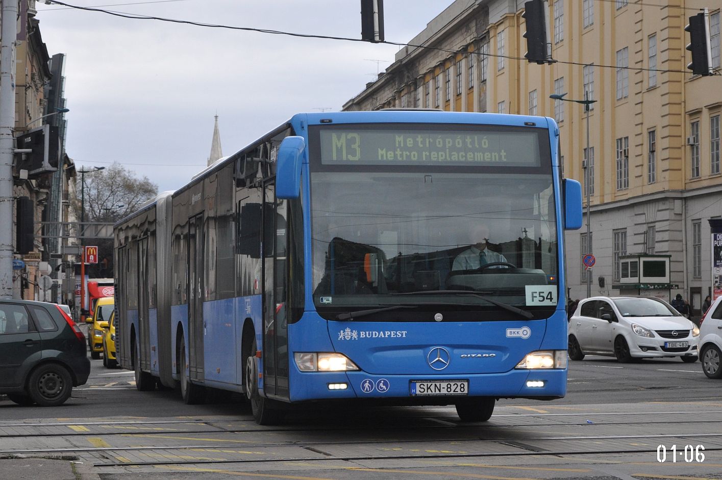 Венгрия, Mercedes-Benz O530G Citaro facelift G № SKN-828