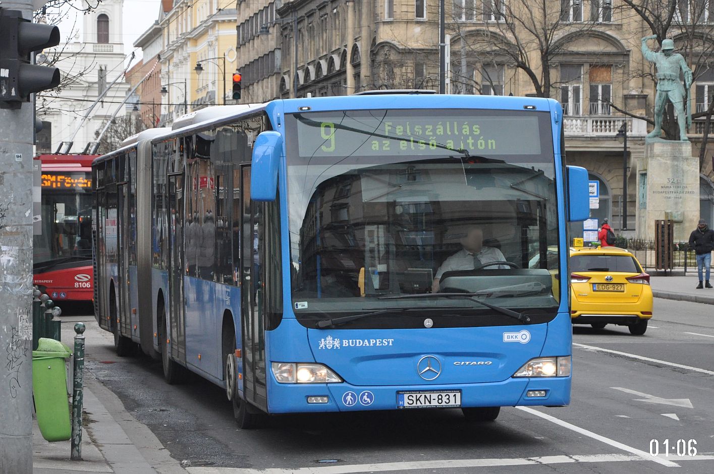 Венгрия, Mercedes-Benz O530G Citaro facelift G № SKN-831