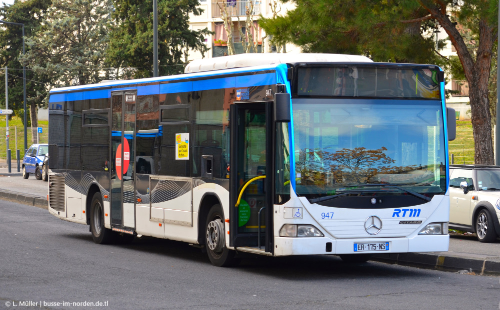 Франция, Mercedes-Benz O530 Citaro (France) № 947
