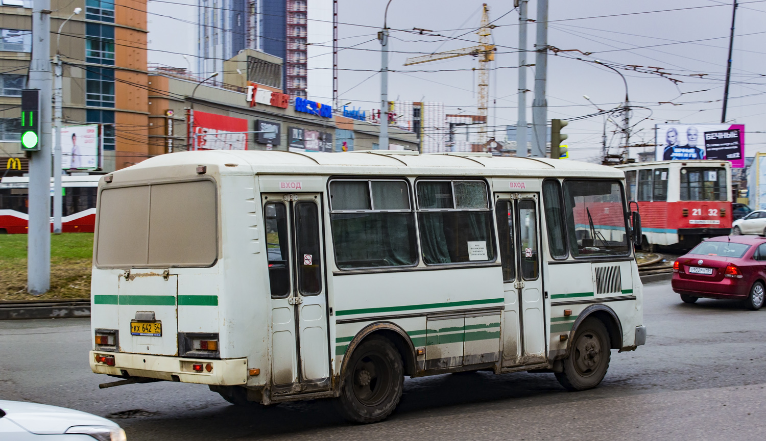 Новосибирская область, ПАЗ-32054 № КХ 642 54