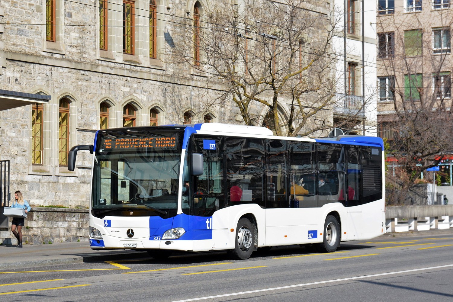 Швейцария, Mercedes-Benz Citaro C2 K № 327