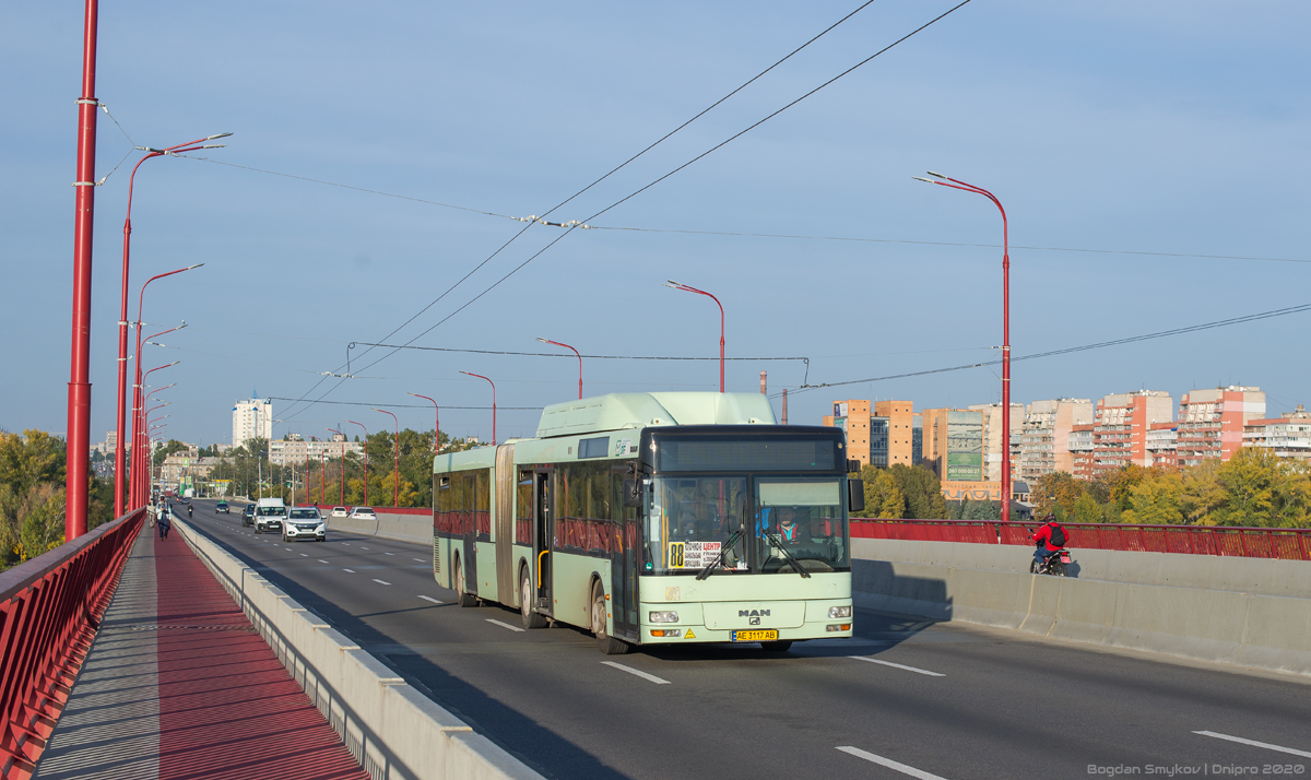 Днепропетровская область, MAN A23 NG313 CNG № 34