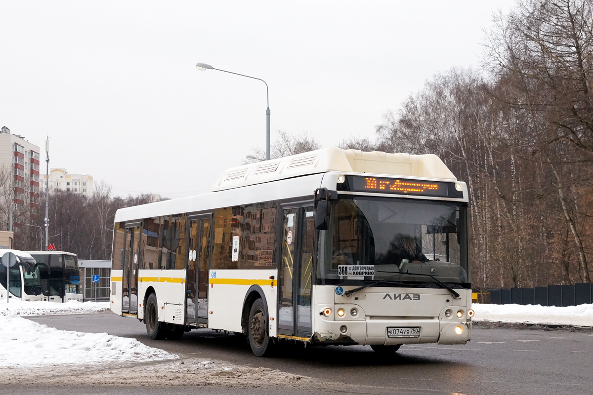 Московская область, ЛиАЗ-5292.67 (CNG) № К 074 УВ 750