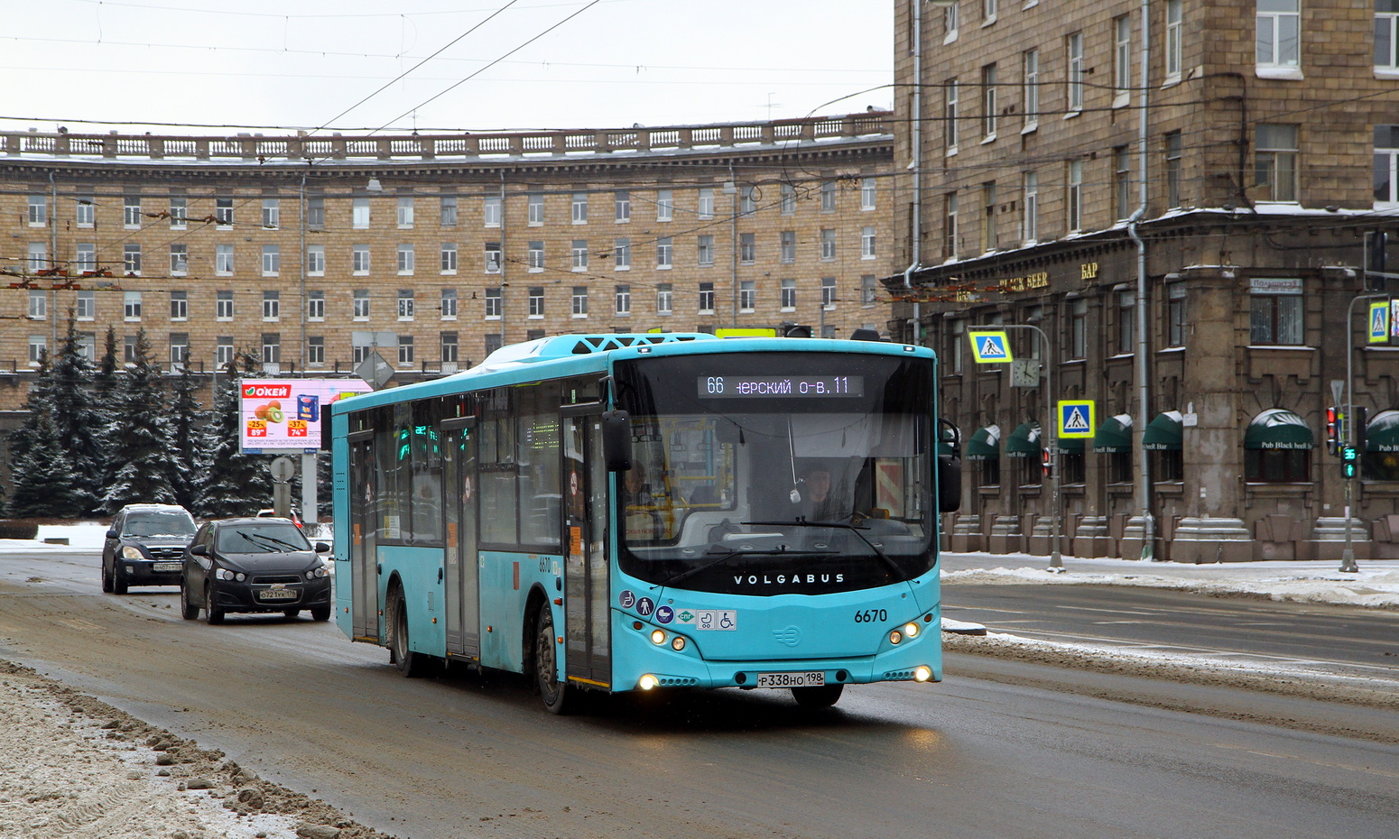 Санкт-Петербург, Volgabus-5270.G4 (LNG) № 6670