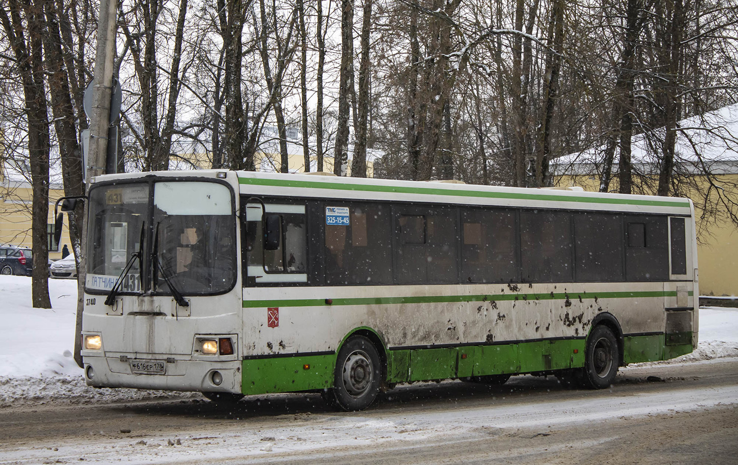 Ленинградская область, ЛиАЗ-5256.60 № 3740