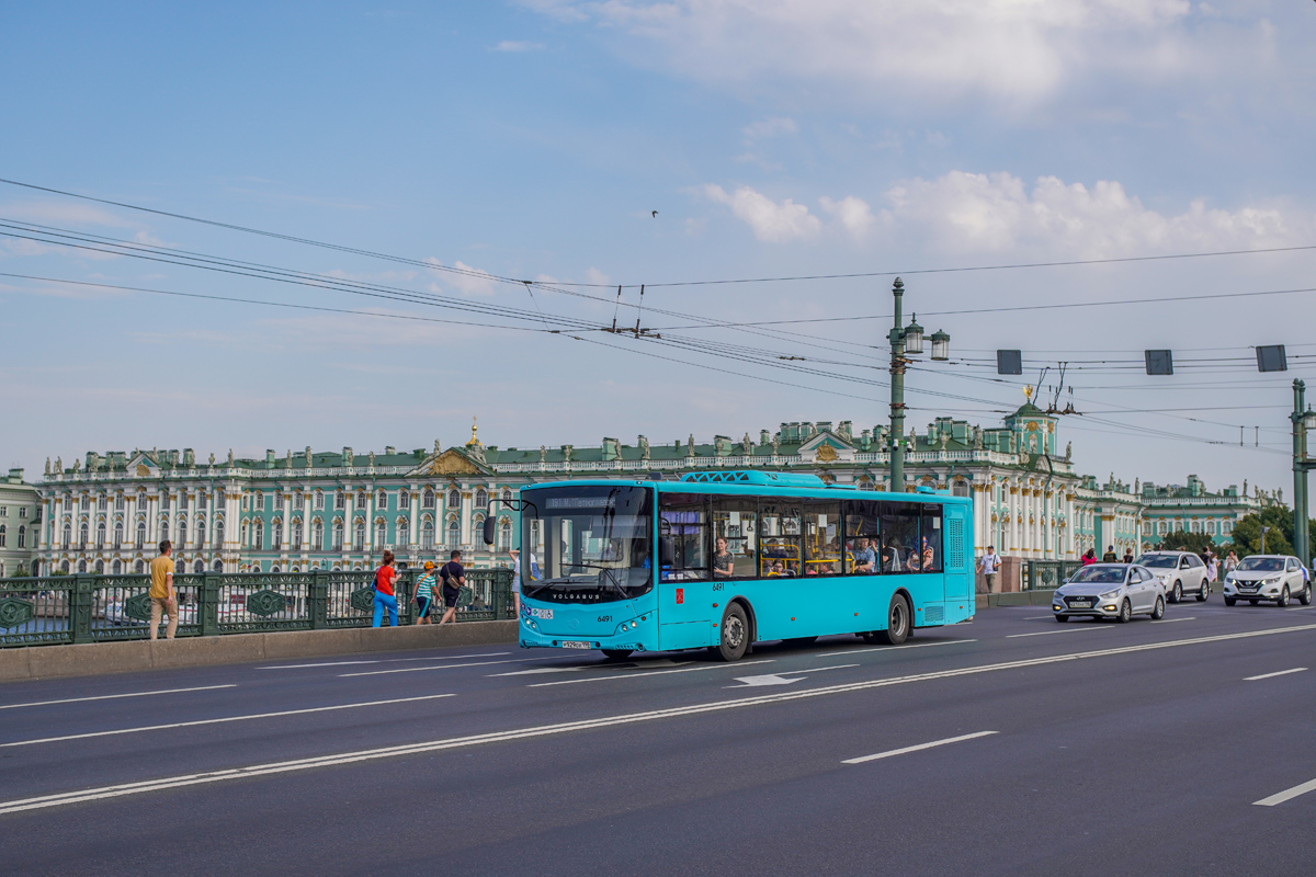 Санкт-Петербург, Volgabus-5270.G4 (LNG) № 6491
