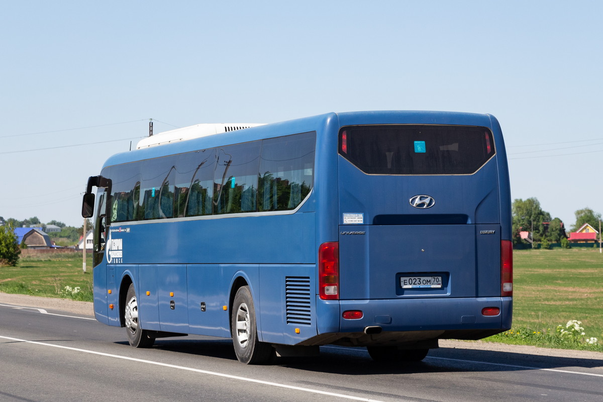 Томская область, Hyundai Universe Space Luxury № Е 023 ОМ 70 Томская область, Hyundai Universe Space Luxury № Е 023 ОМ 70