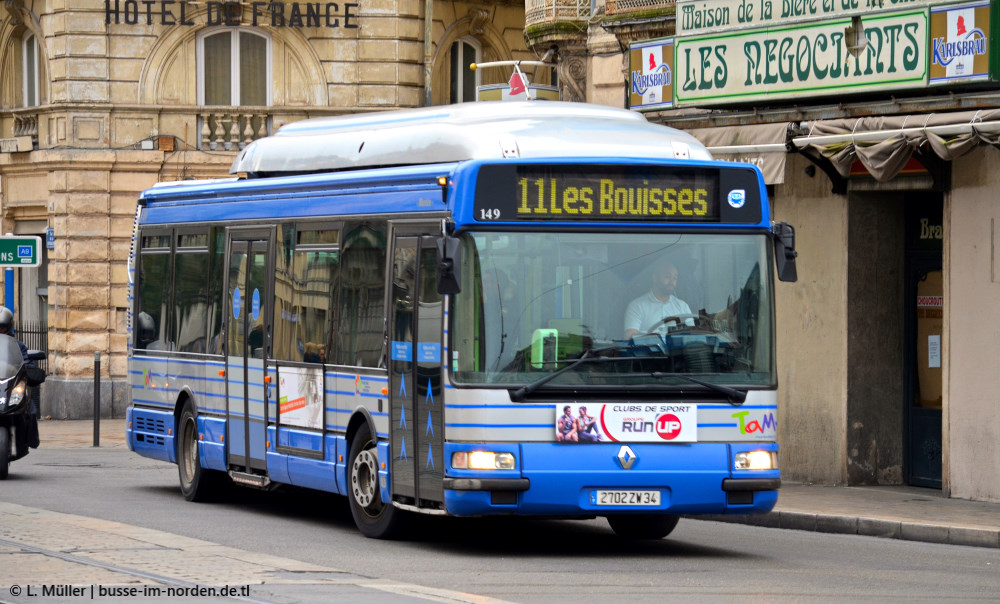 France, Renault Agora S CNG № 149