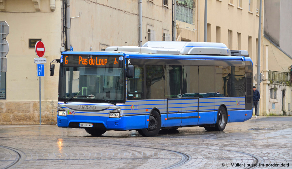 Франция, IVECO Urbanway 12M CNG № 210