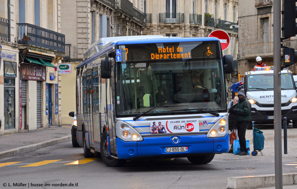 Франция, Irisbus Citelis 12M CNG № 198