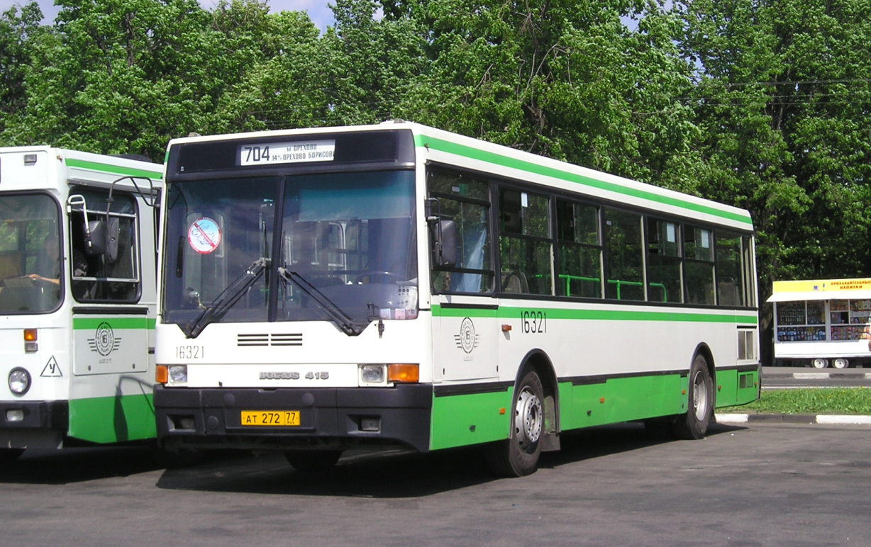 Москва, Ikarus 415.33 № 16321