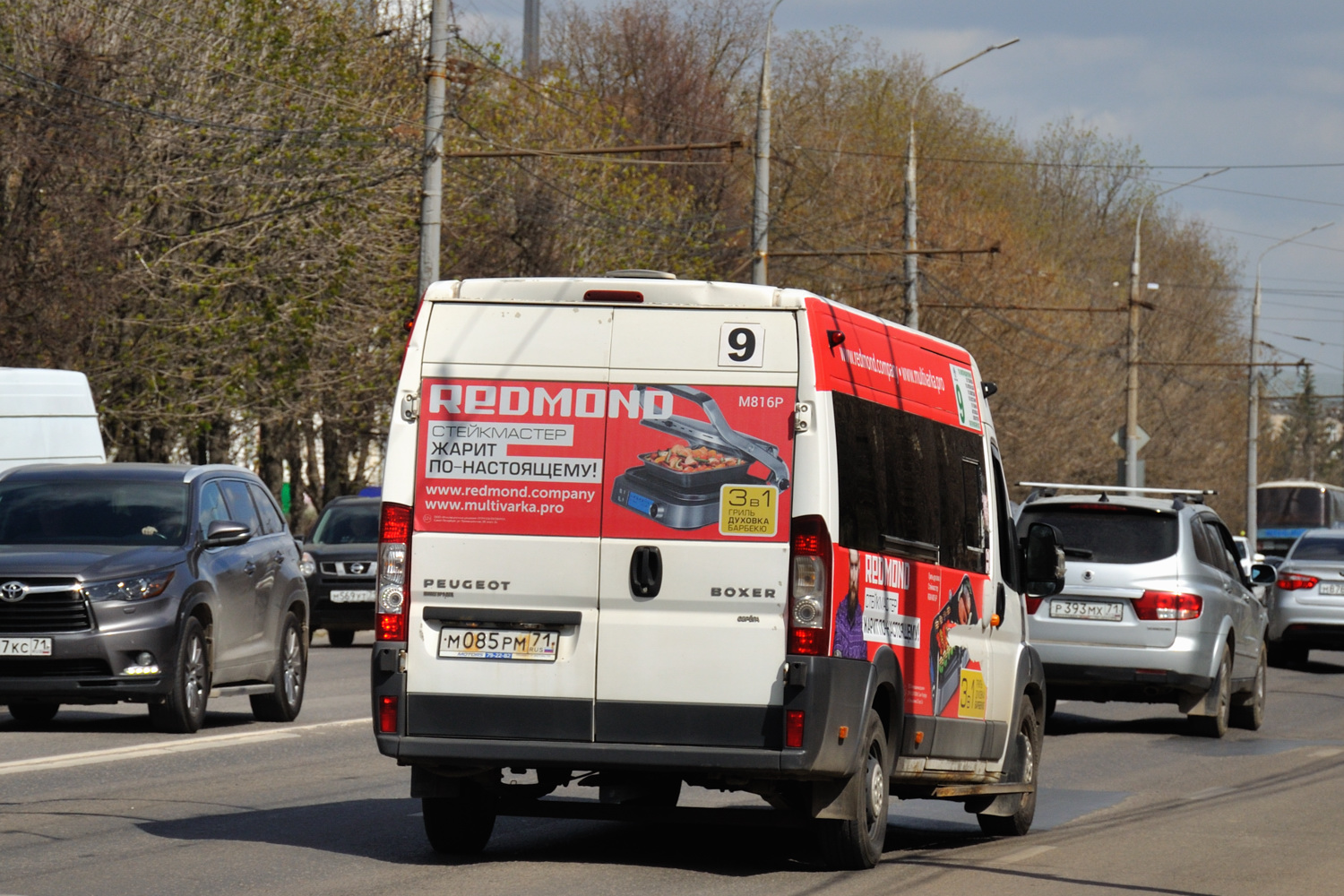 Тульская область, Нижегородец-2227SK (Peugeot Boxer) № М 085 РМ 71