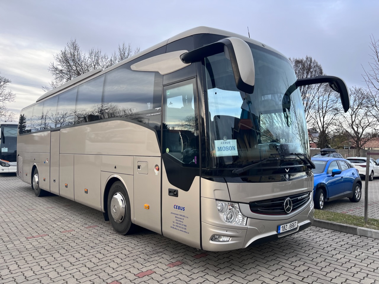 Чехия, Mercedes-Benz Tourismo III 15RHD № 1BZ 6667