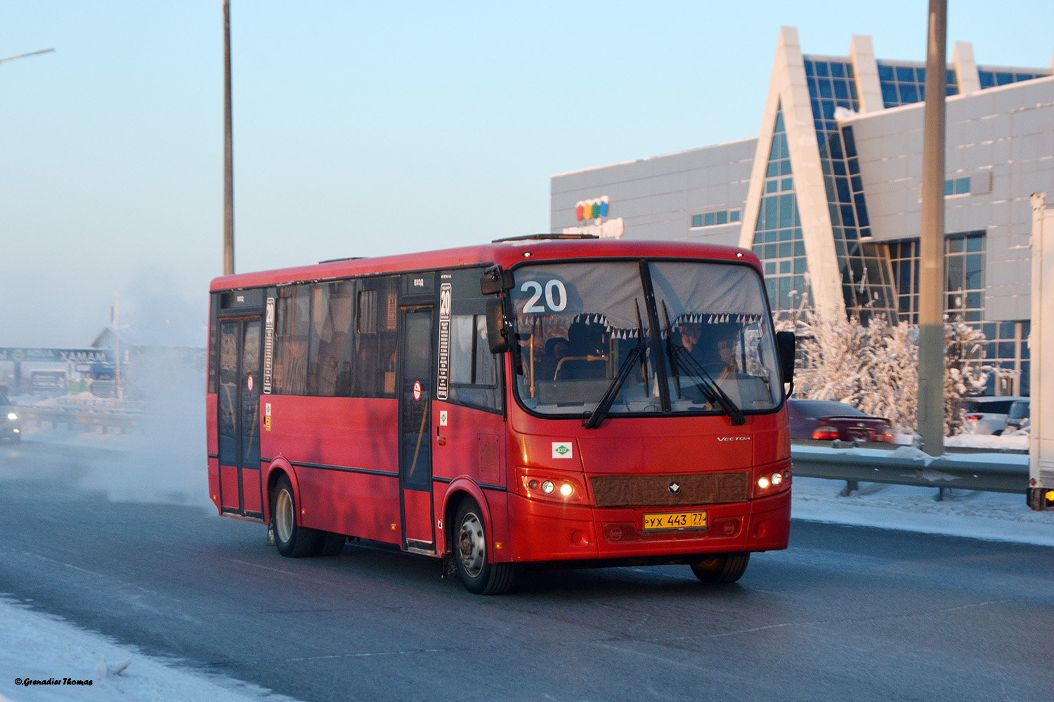 Саха (Якутия), ПАЗ-320414-14 "Вектор" № УХ 443 77