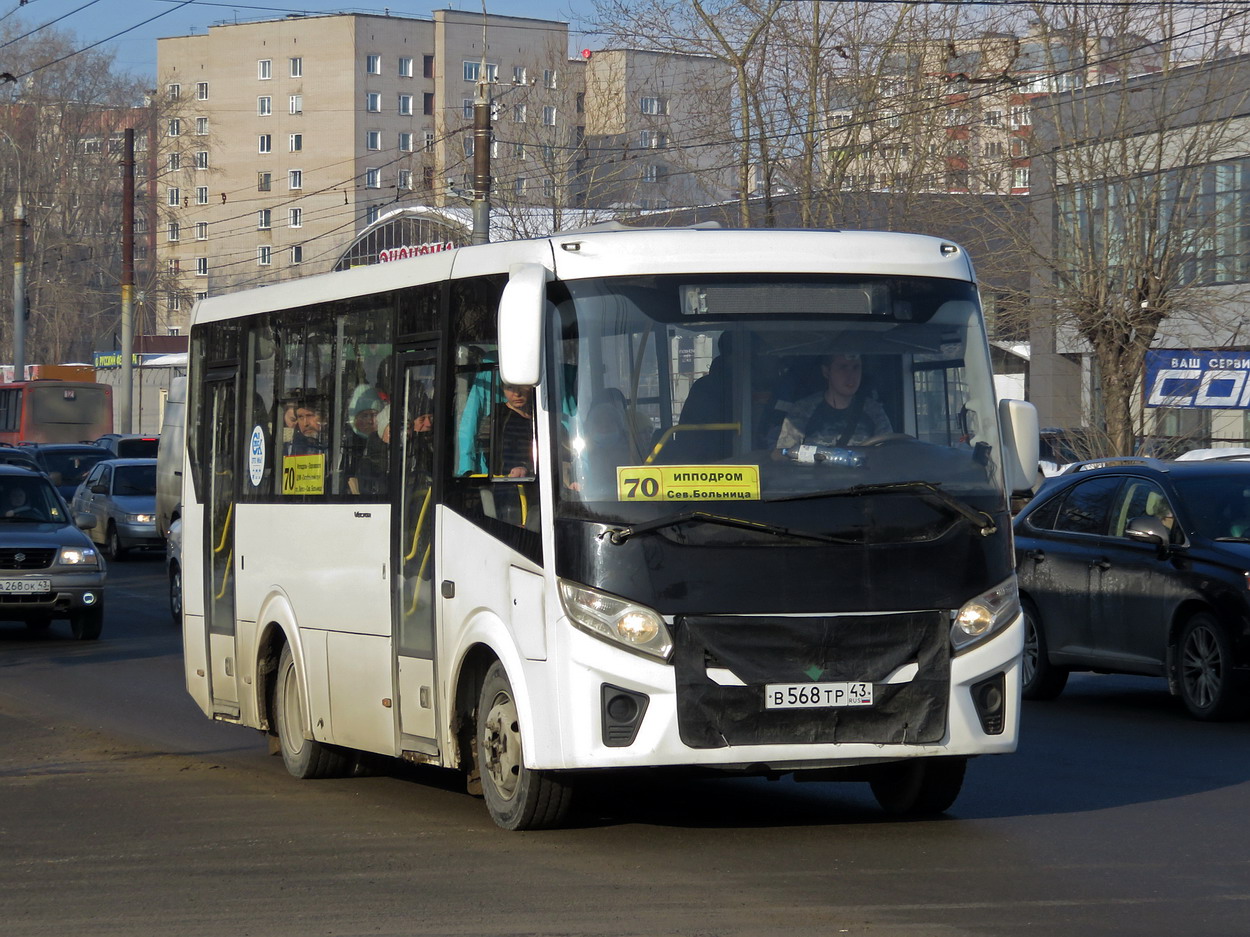 Kirov region, PAZ-320405-04 "Vector Next" # В 568 ТР 43