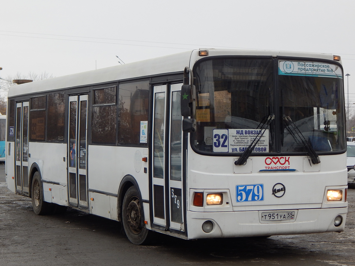 Омская область, ЛиАЗ-5256.53 № 579 Омская область, ЛиАЗ-5256.53 № 579