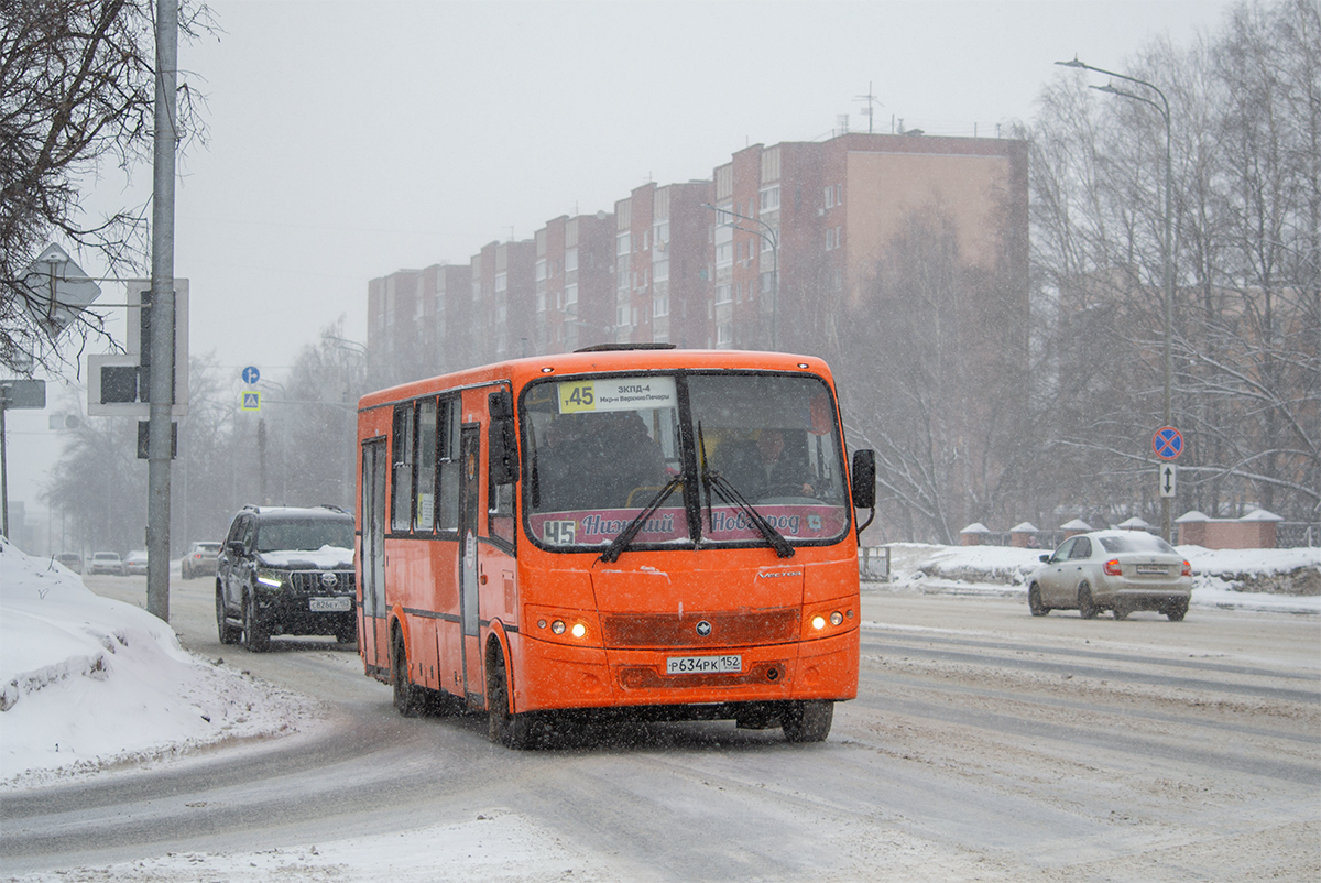 Нижегородская область, ПАЗ-320414-05 "Вектор" № Р 634 РК 152