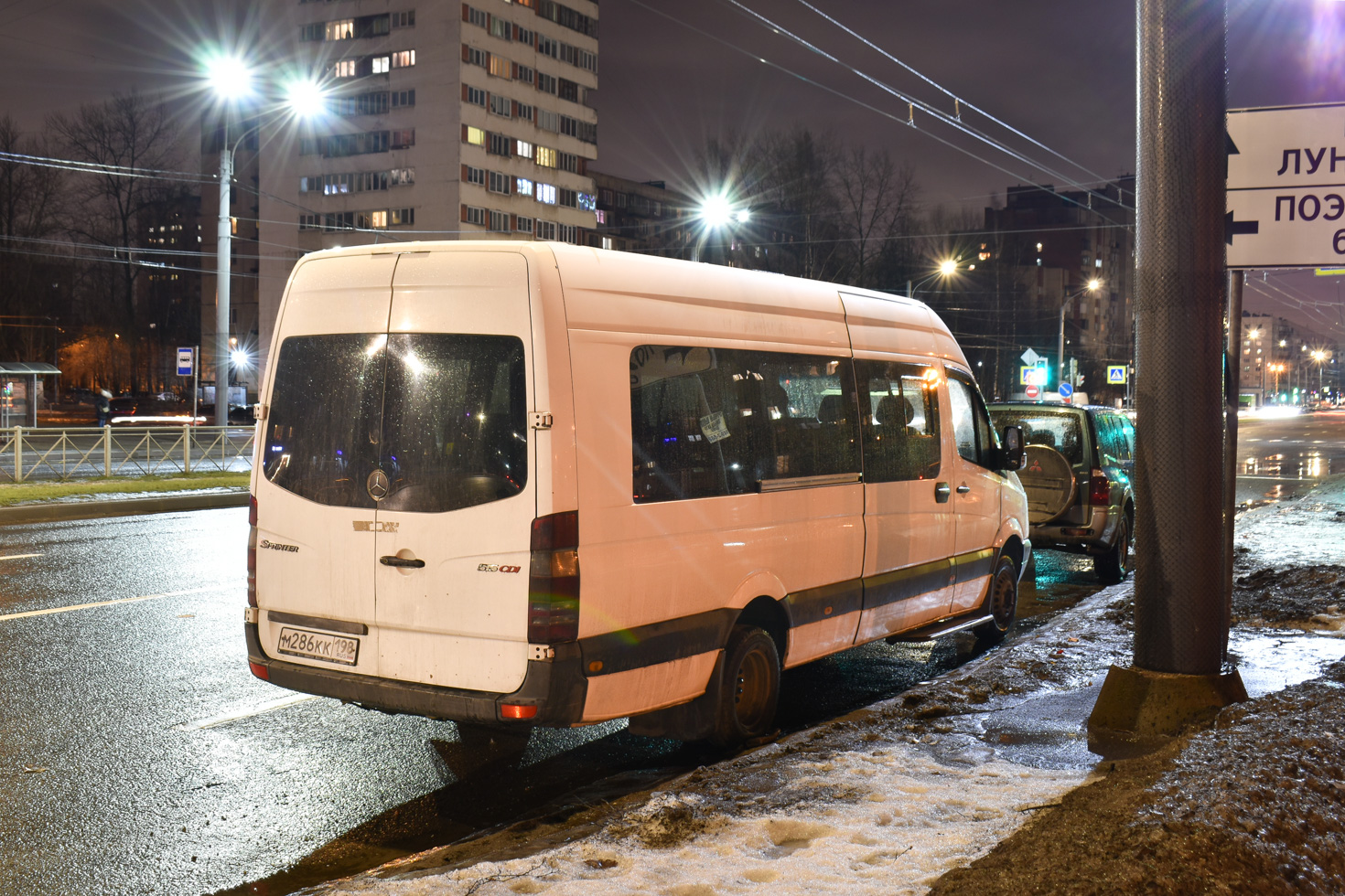 Санкт-Петербург, Луидор-22360C (MB Sprinter) № М 286 КК 198