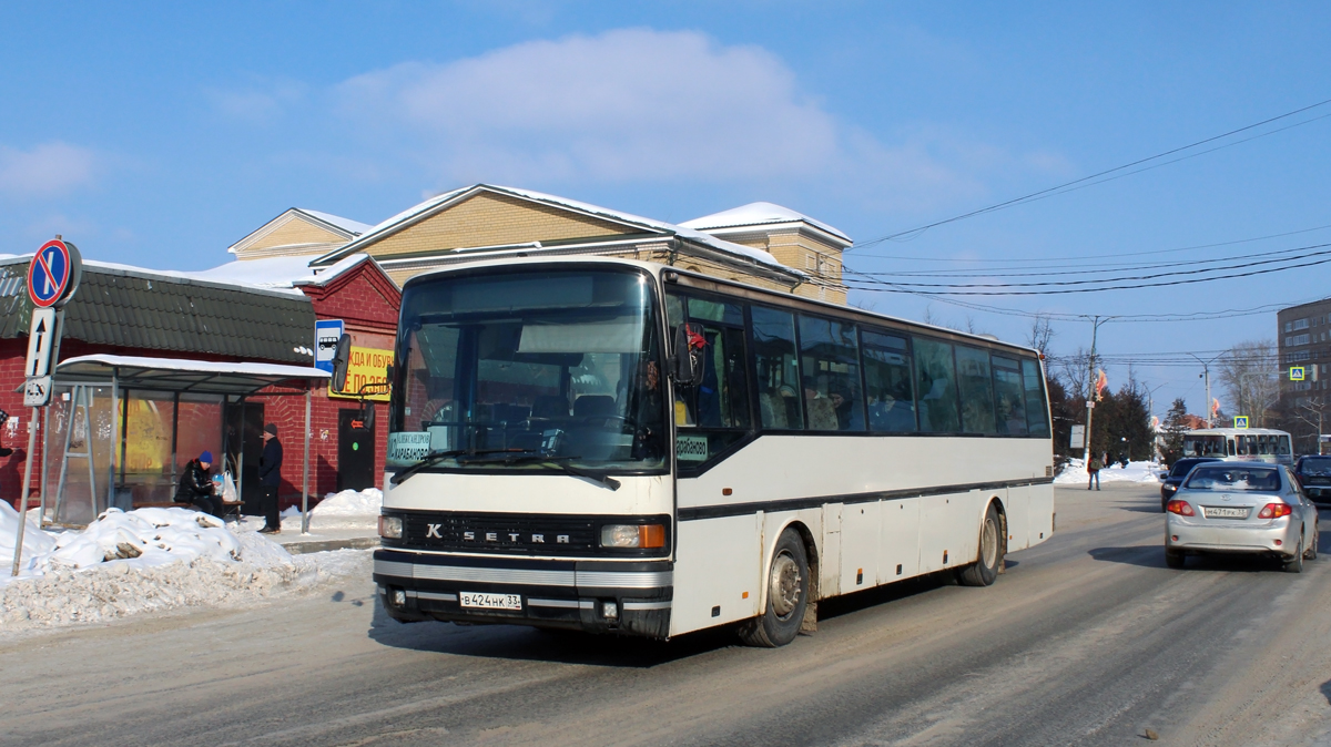 Vladimir region, Setra S215UL Nr. В 424 НК 33