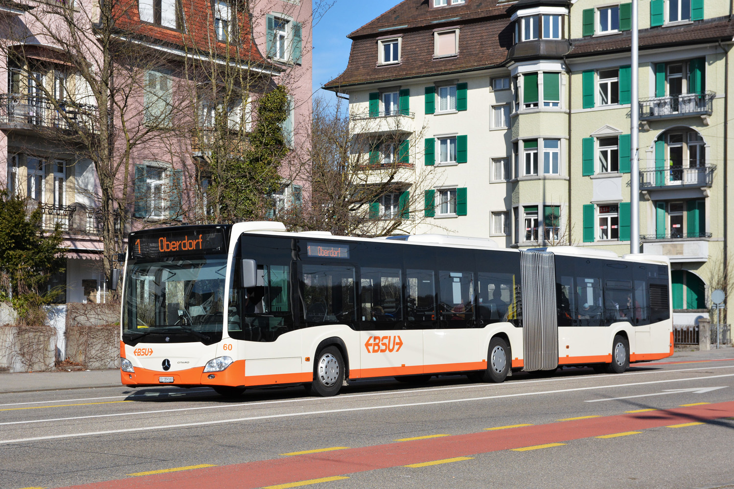 Швейцария, Mercedes-Benz Citaro C2 G № 60