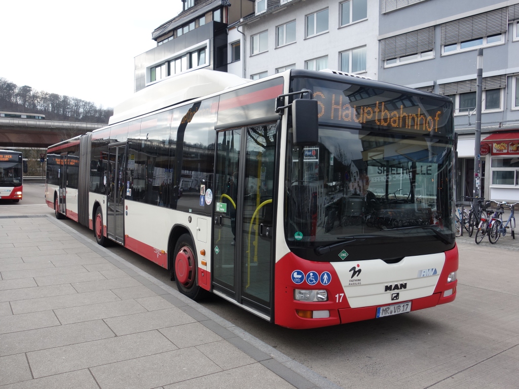 Гессен, MAN A23 Lion's City G NG313 CNG № 17