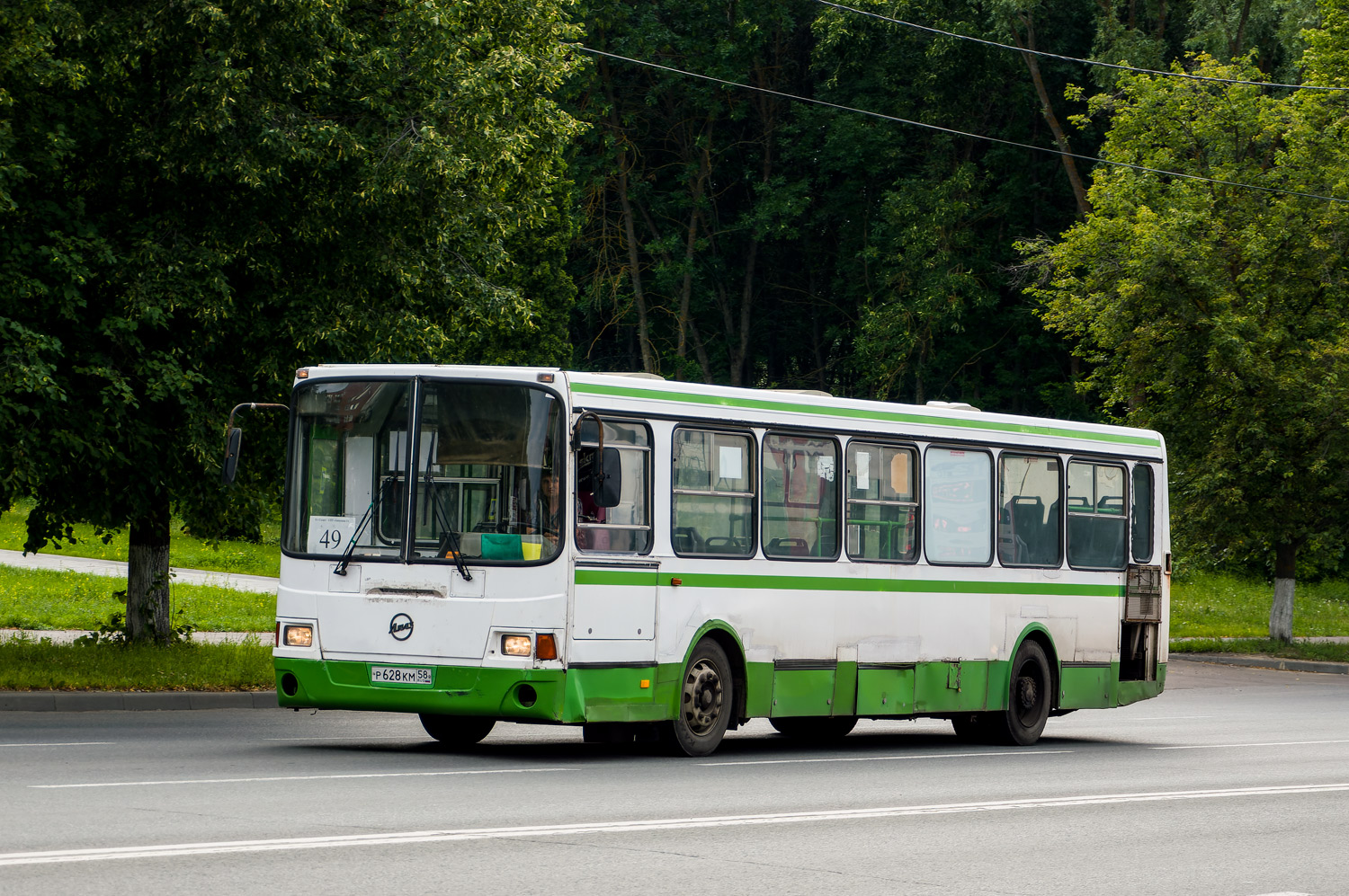 Пензенская область, ЛиАЗ-5256.45 № Р 628 КМ 58