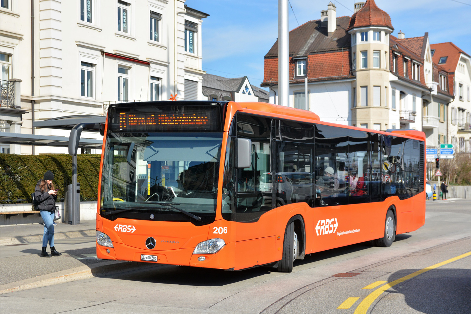 Швейцария, Mercedes-Benz Citaro C2 № 206