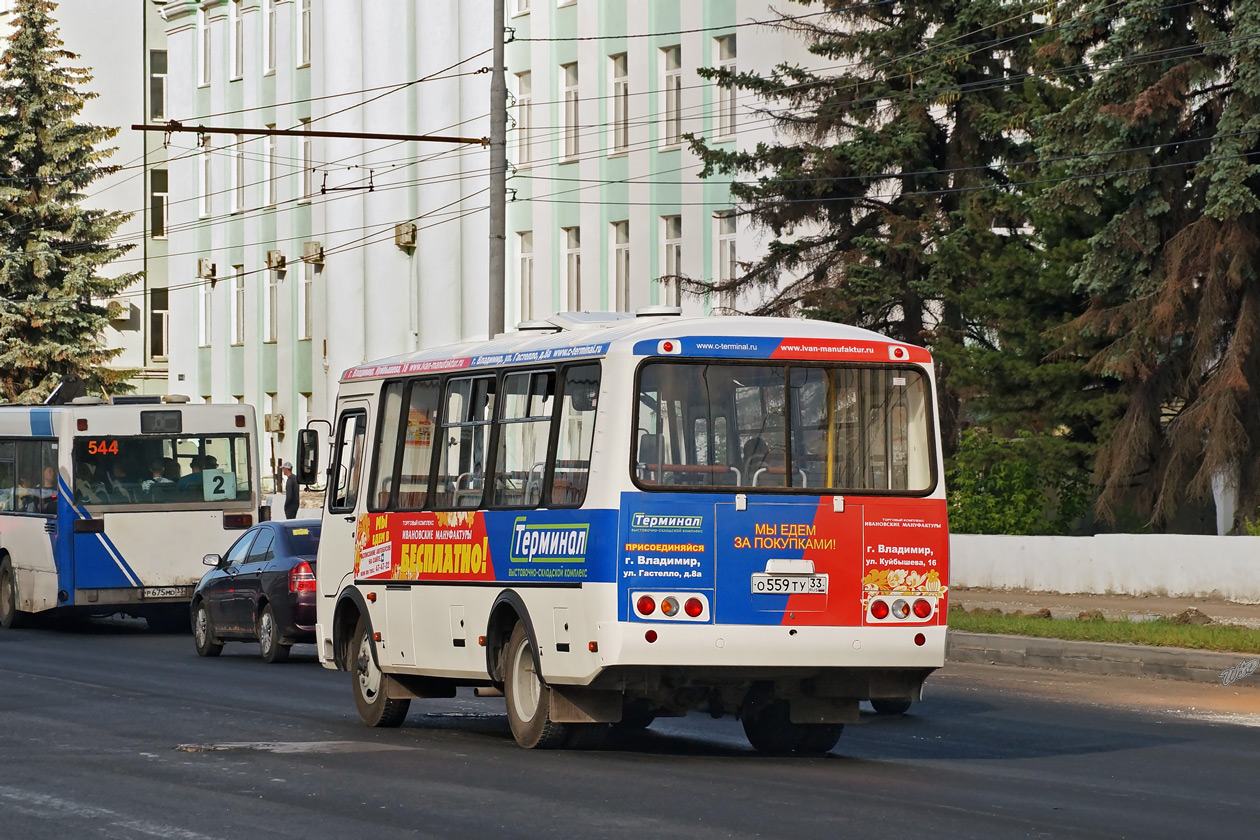 Владимирская область, ПАЗ-320540-12 № О 559 ТУ 33