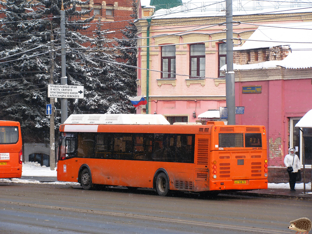 Nizhegorodskaya region, LiAZ-5292.67 (CNG) Nr. 15255