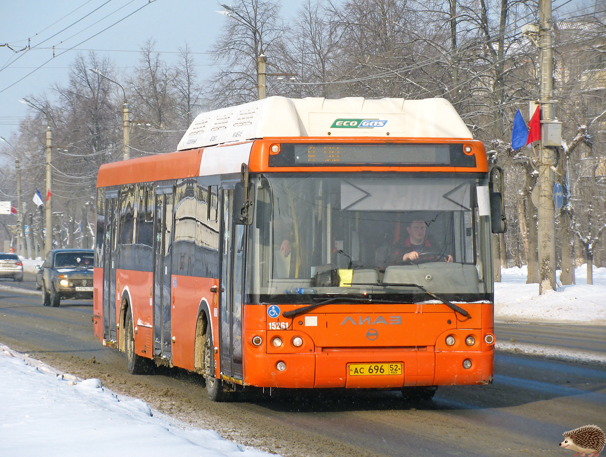 Нижегородская область, ЛиАЗ-5292.67 (CNG) № 15261