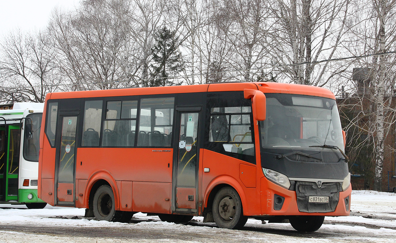 Пензенская область, ПАЗ-320405-04 "Vector Next" № С 831 ВС 58