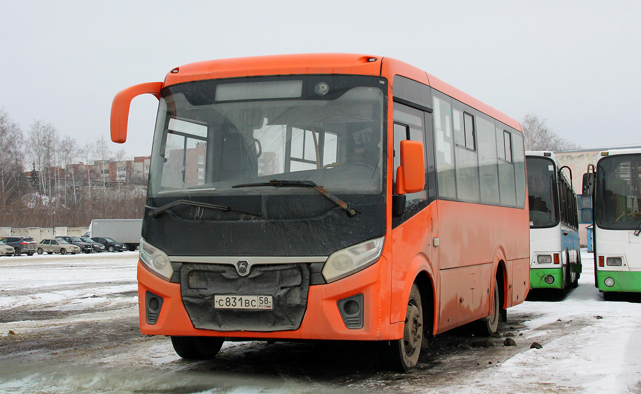 Пензенская область, ПАЗ-320405-04 "Vector Next" № С 831 ВС 58