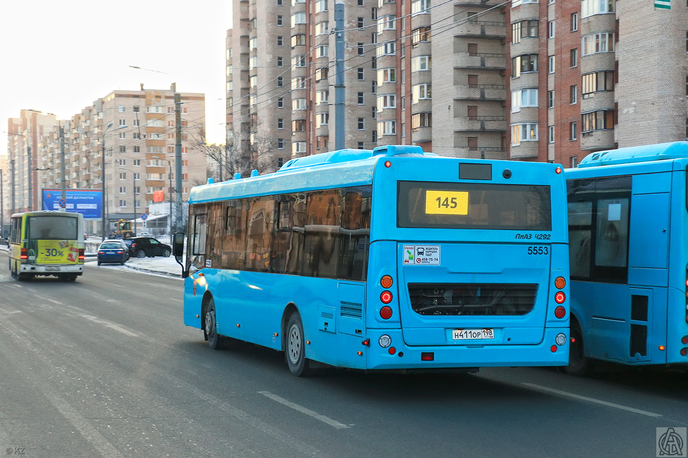 Санкт-Петербург, ЛиАЗ-4292.60 (1-2-1) № 5553