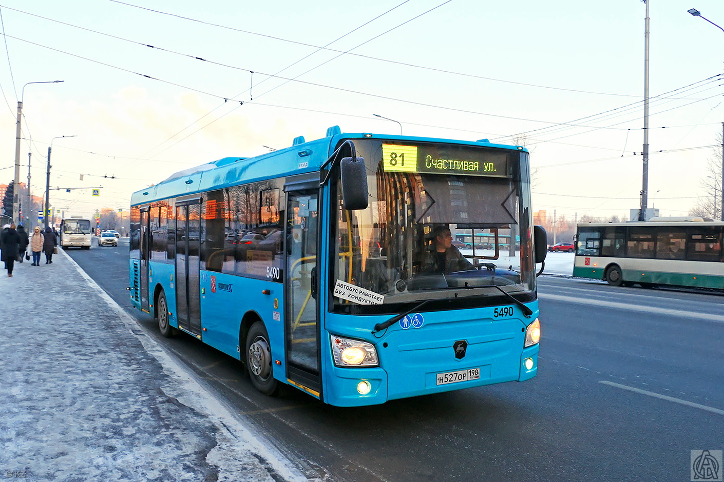 Санкт-Петербург, ЛиАЗ-4292.60 (1-2-1) № 5490