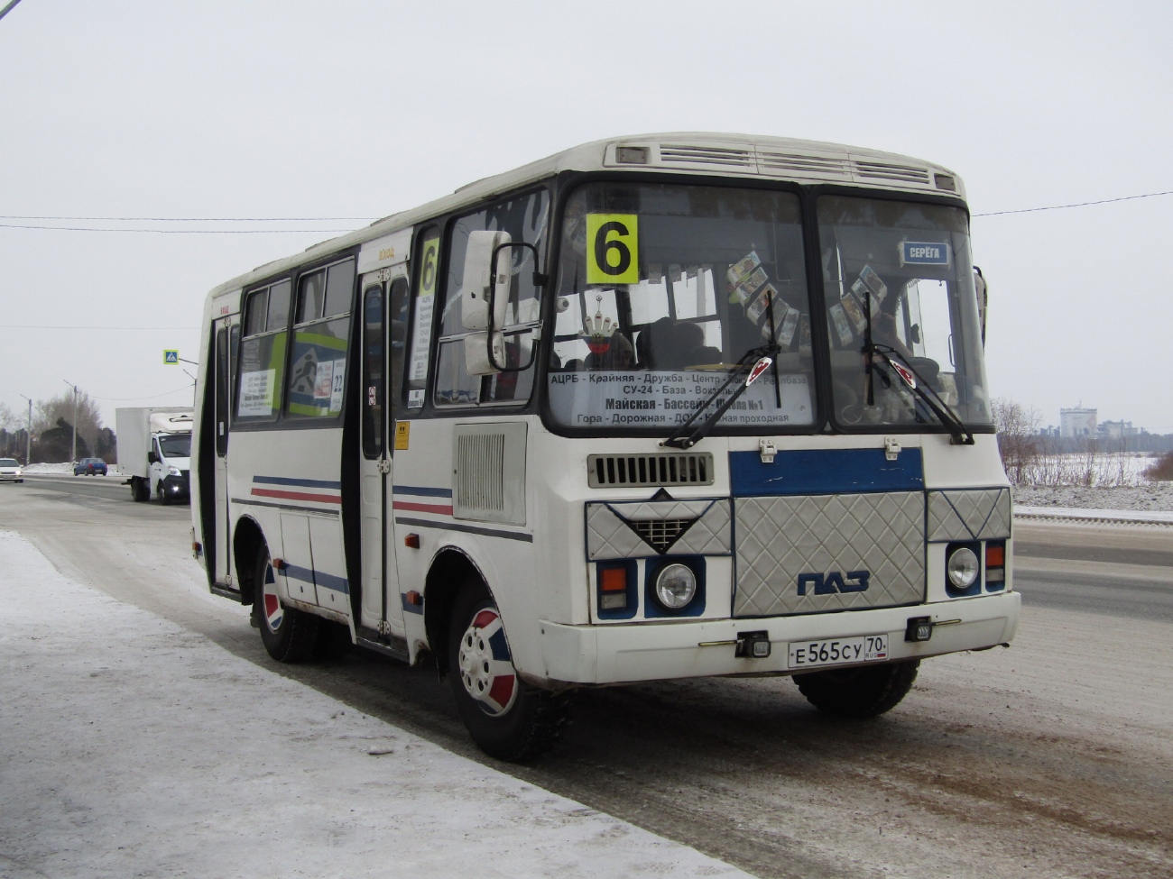 Томская область, ПАЗ-32054 № Е 565 СУ 70