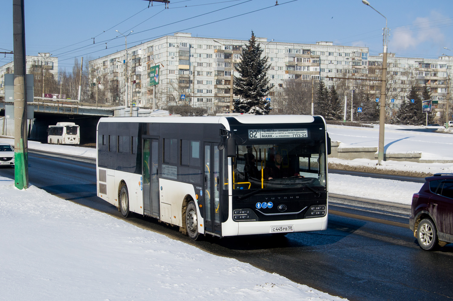 Пензенская область, Yutong ZK6116HG № С 445 РВ 58