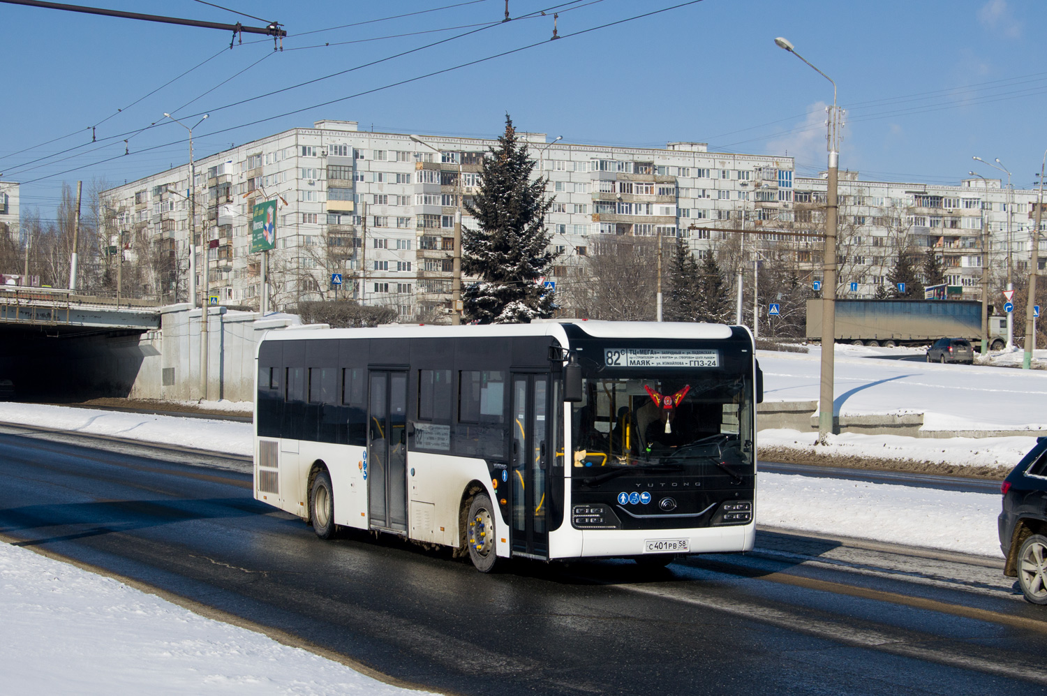 Пензенская область, Yutong ZK6116HG № С 401 РВ 58