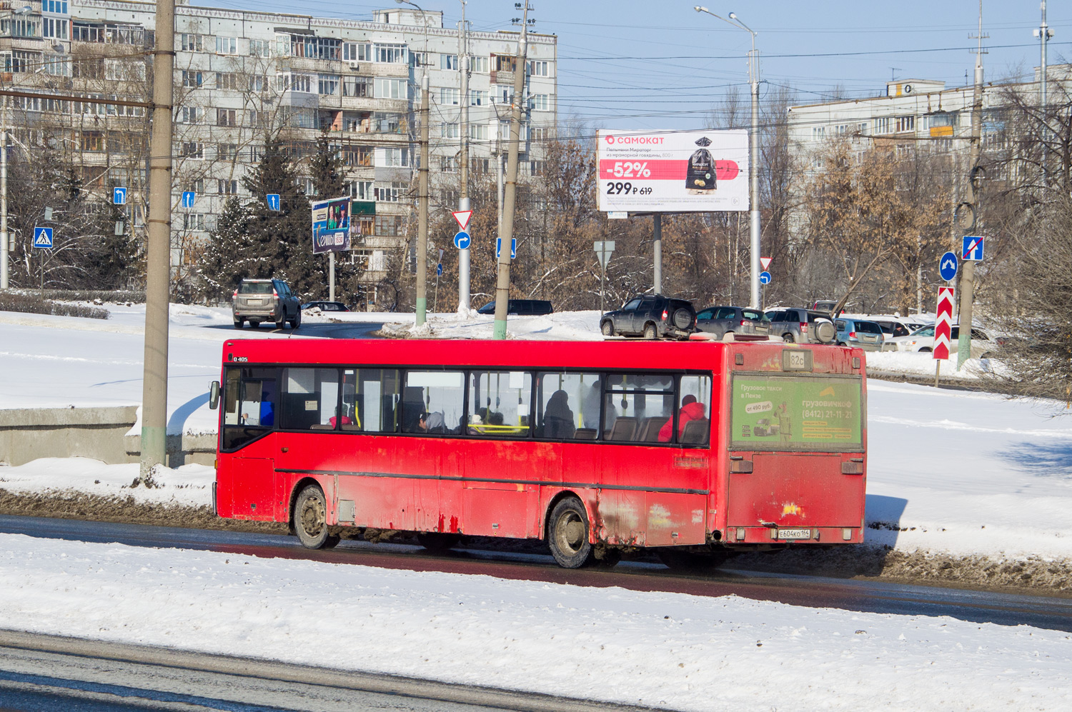 Пензенская область, Mercedes-Benz O405 № Е 604 КО 164