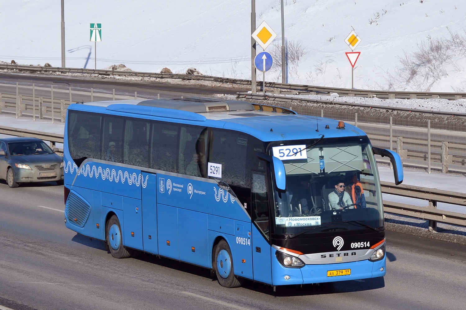 Москва, Setra S515HD № 090514