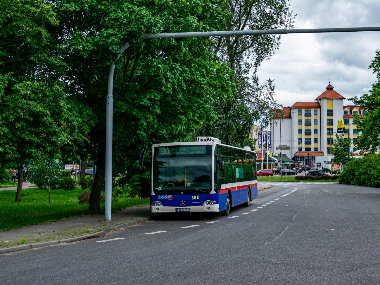 Польша, Mercedes-Benz Conecto II № 868