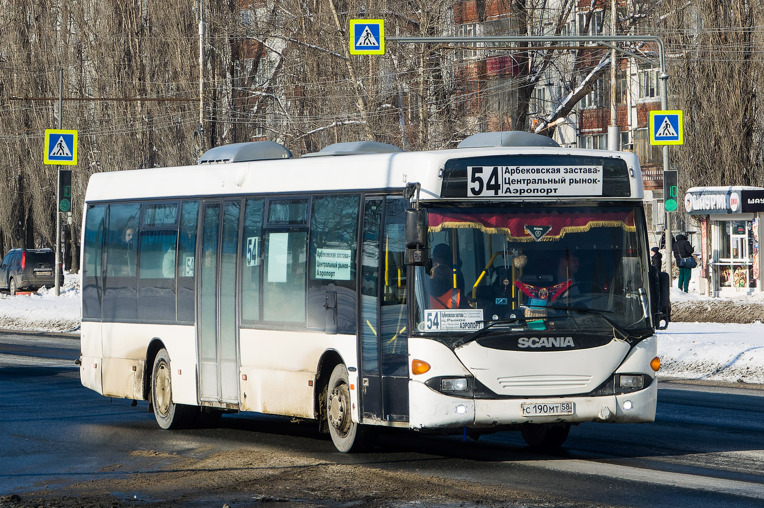 Penza region, Scania OmniLink I (Scania-St.Petersburg) # С 190 МТ 58