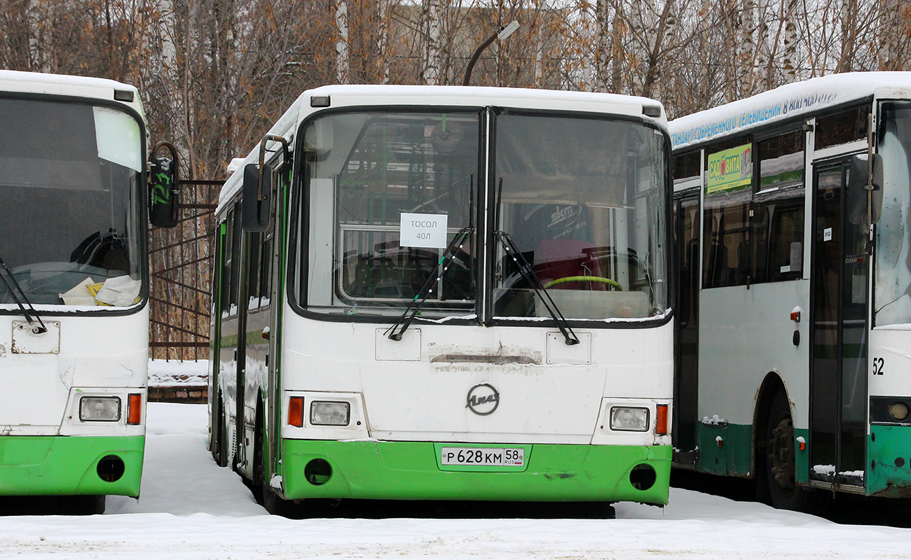 Пензенская область, ЛиАЗ-5256.45 № Р 628 КМ 58