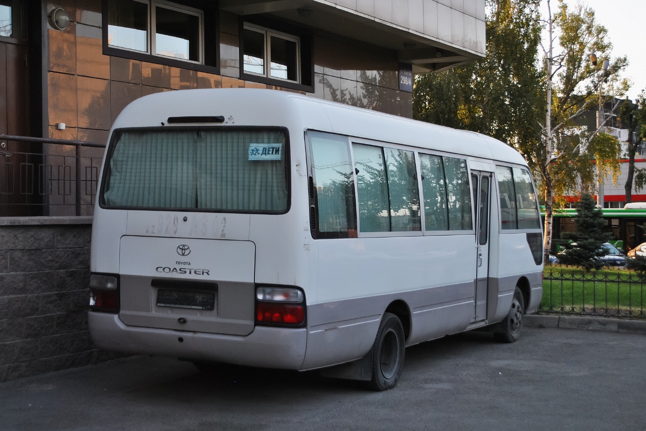 Алматы, Toyota Coaster HZB50L № 837 AJ 01