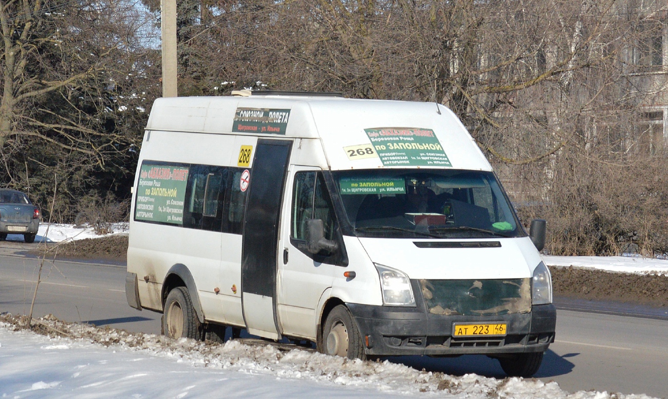 Kursk region, Nizhegorodets-222709  (Ford Transit) Nr. АТ 223 46