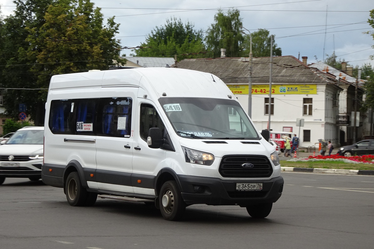 Ярославская область, Ford Transit FBD [RUS] (X2F.ESG.) № Е 365 ОР 76