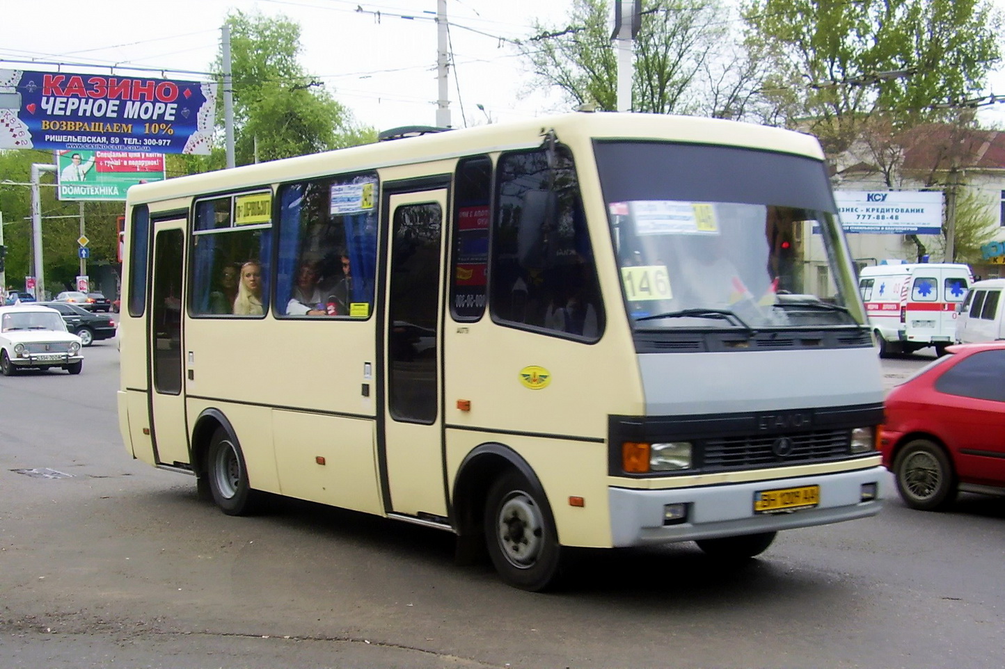 Одесская область, БАЗ-А079.04 "Эталон" № BH 1209 AA