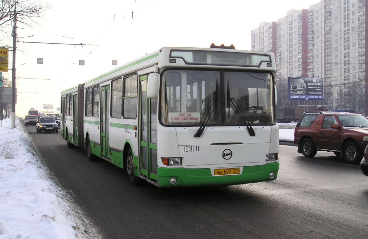 Москва, ЛиАЗ-6212.00 № 16300