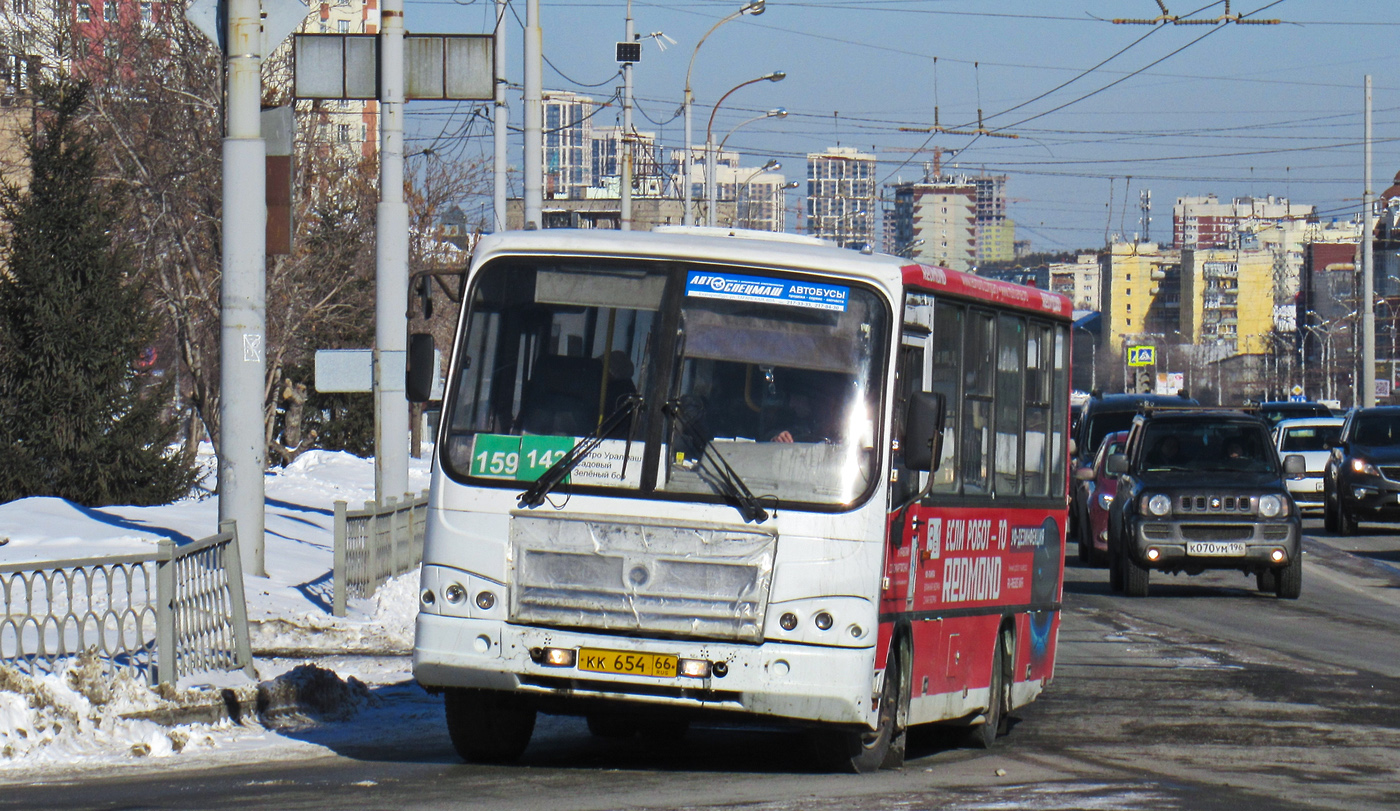 Свердловская область, ПАЗ-320402-05 № КК 654 66