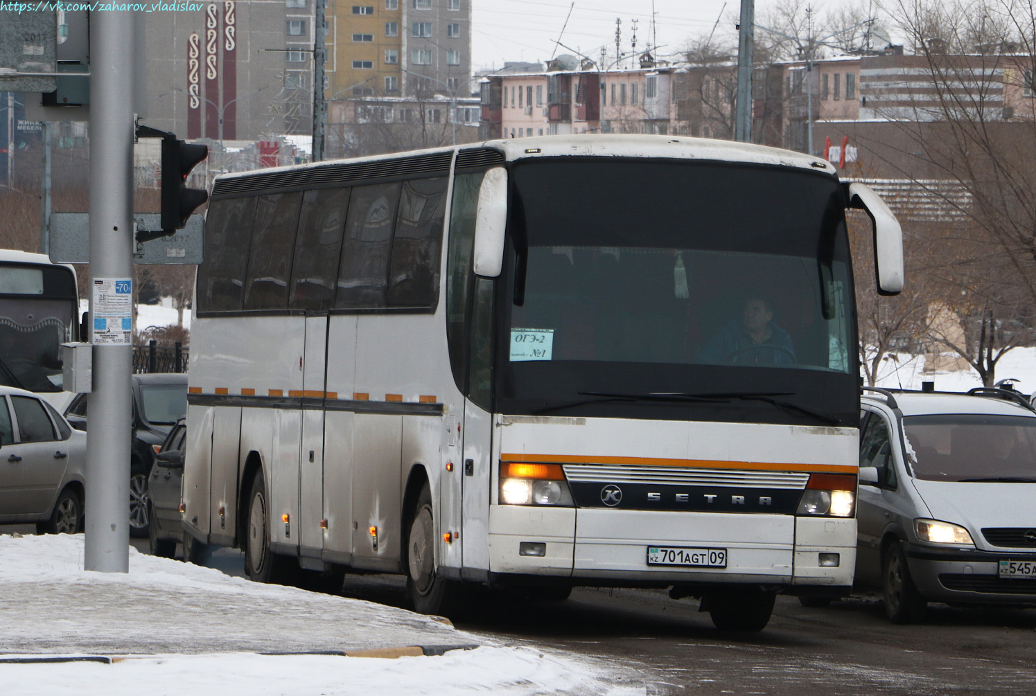 Карагандинская область, Setra S315HD (Spain) № 701 AGT 09